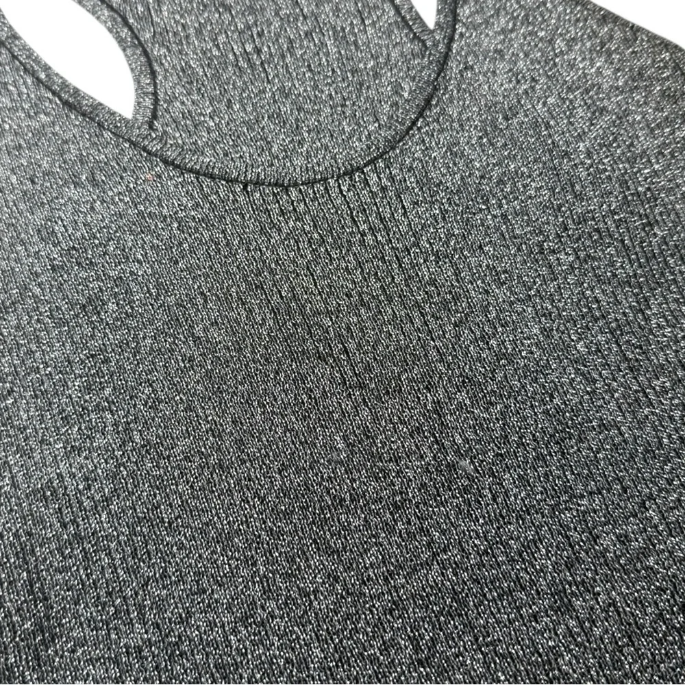 Vintage 90s Takeout Metal Ribbed Tank Top Size Medium - Picture 3 of 4